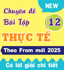 Chuyên đề Bài tập Thực tế Toán 12